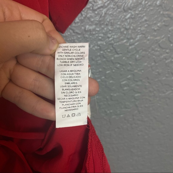 VINTAGE NOTATIONS BUTTON UP W| SHIRT SHOULDER PADS - Picture 8 of 8